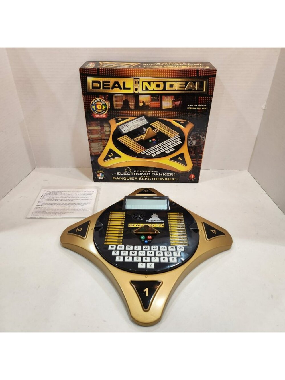 Deal or No Deal Electronic Game Irwin Toys 2006 Tested Working Lights Sound